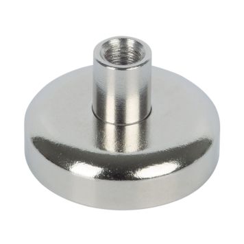 Fix-o-moll topmagnet 25 mm m/bøsning 