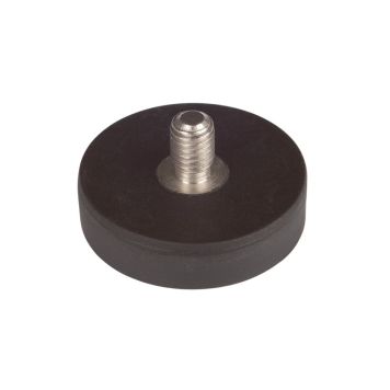Fix-o-moll topmagnet 25 mm gummi m/gevind 