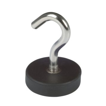 Fix-o-moll magnetkrog gummi 22x33 mm 2 stk. 