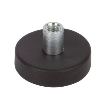 Fix-o-moll topmagnet 22 mm gummi m/bøsning 