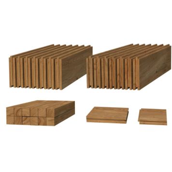 Palmako gulv t/Alice/Valentine trykimp. 9 m²