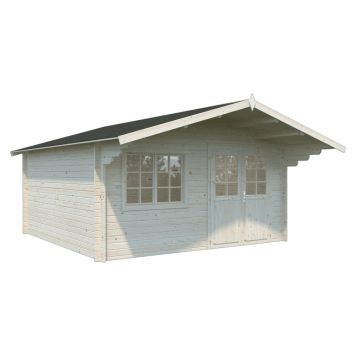 Palmako hytte Britta ubehandlet nordisk gran 17,5 m²