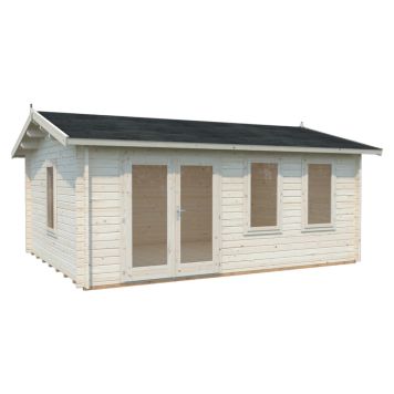 Palmako hytte Iris ubehandlet nordisk gran 19,1 m²