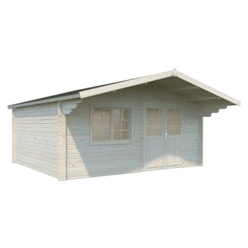 Palmako hytte Britta ubehandlet nordisk gran 19,7 m²