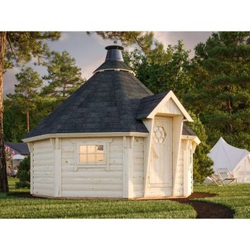 Palmako grillhytte Eva ubehandlet 11,4 m² ekskl. grill