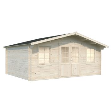 Palmako hytte Klara ubehandlet nordisk gran 17 m²