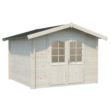 Palmako hytte Lotta ubehandlet nordisk gran 7,6 m²