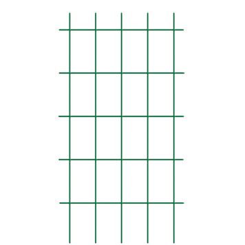 Bellissa espalier 5 stolper grøn 150x75 cm