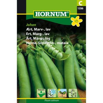 Hornum grøntsagsfrø Ært, Marv-, lav Johan