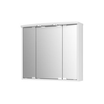 Jokey Lumo spejlskab m/indb. lys mat hvid 60x67 cm