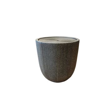 Garden Life vandspil polystone antracit H44 cm