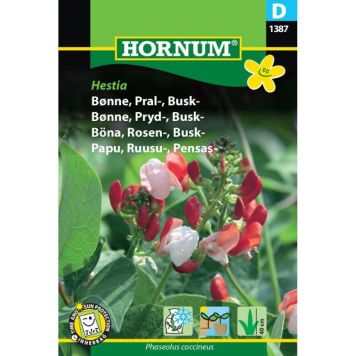 Hornum grøntsagsfrø Bønne, Pral-, Busk- Hestia