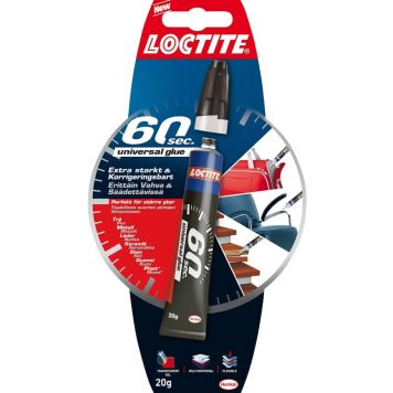 Loctite universallim 60 sekunder 20 g