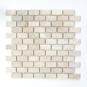 Mosaik Chiaro Travertine 30,5 x 30,5 cm