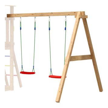 Jungle Gym gyngemodul 200 med 2 stk. gynger