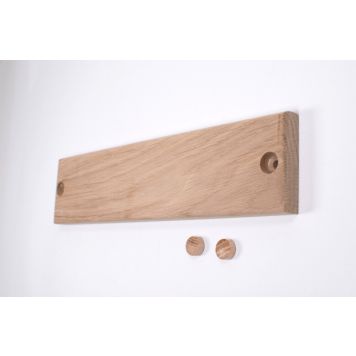 Toke magnetisk nøgleholder - ubehandlet eg