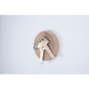 Gorm magnetisk nøgleholder - ubehandlet eg
