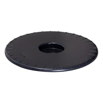 Wagner rullebræt 0452 ultraflad sort Ø30 cm 100 kg 