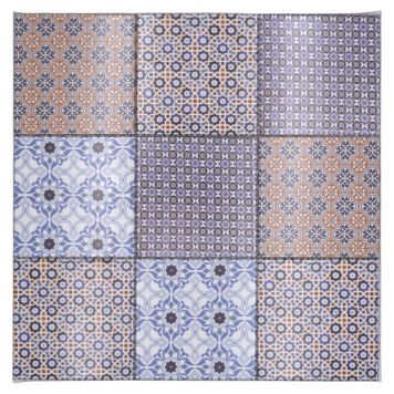 Mosaik Quadrat Sam Clam vinyl selvklæbende Retro 300x300x3 mm