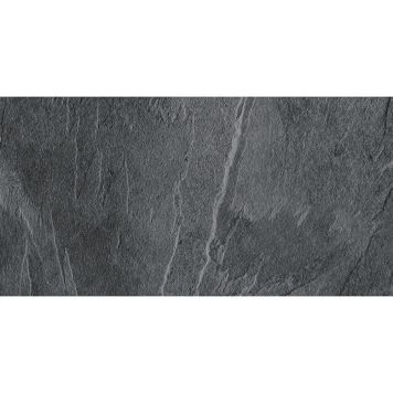 Gulv-/vægflise Aura antracit 30x60 cm 1,44 m²
