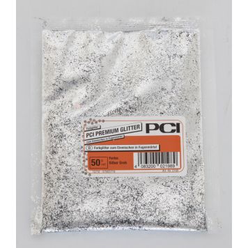 PCI glitter til fugemørtel sølv 50 g