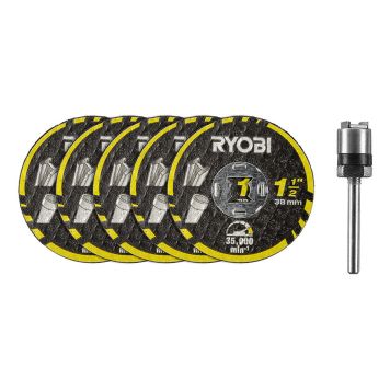 Ryobi twist lock skæreskivesæt RAR301-6 6 dele