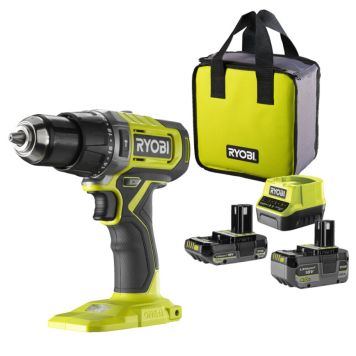 Ryobi akku slagboremaskine 18V RPD18-2C42S m/batterier & lader