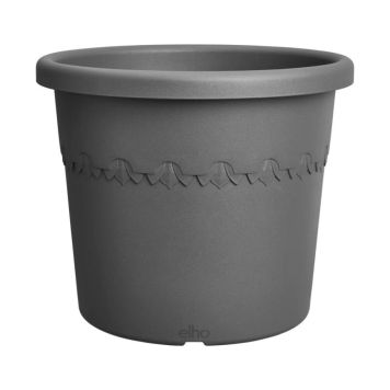 Elho krukke Algarve Cilindro m/hjul antracit Ø48 cm