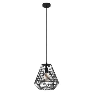 Eglo pendel Stype Ø33 cm E27 sort