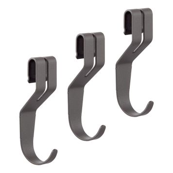 Elfa multikrog 3 stk mat grå