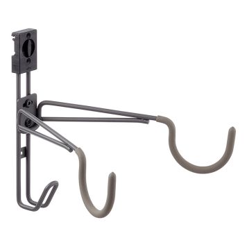 Elfa vandret cykelholder mat grå