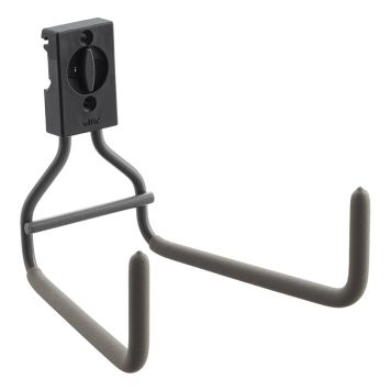 Elfa bred l-krog mat grå