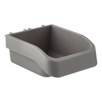 Elfa lav opbevaringsboks mat grå
