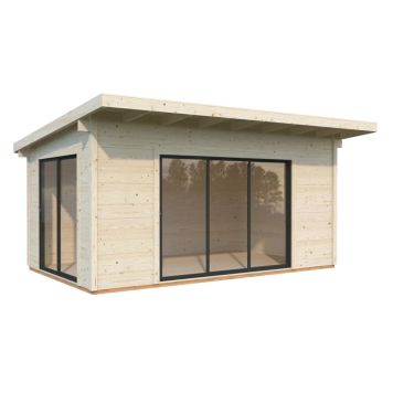 Palmako udestue Grace Slide Plus ubehandlet 14,1 m²