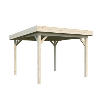 Palmako pavillon Lenna ubehandlet 8,3 m²