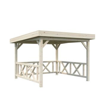 Palmako pavillon Lenna 301 Connect ubehandlet 8,3 m²