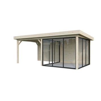 Palmako udestue Lenna Connect 406 ubehandlet 16,6 m²