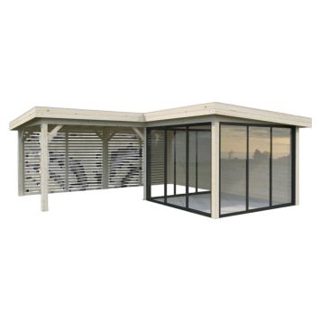 Palmako udestue Lenna Connect 411 ubehandlet 24,9 m²
