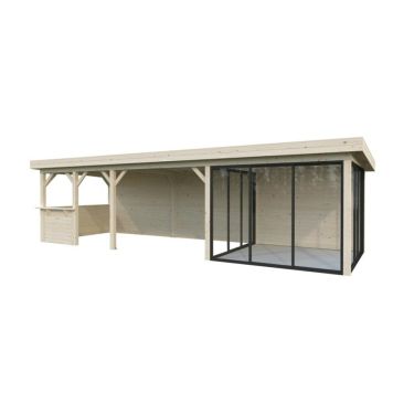 Palmako udestue Lenna Connect 416 ubehandlet 24,9 m²