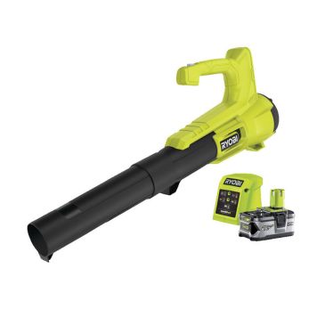 Ryobi akku jetblæser One+ RY18BLA-140 m/batteri & lader