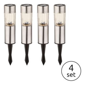 Globo solcelle spydlampe LED 3,2 V 4-pak
