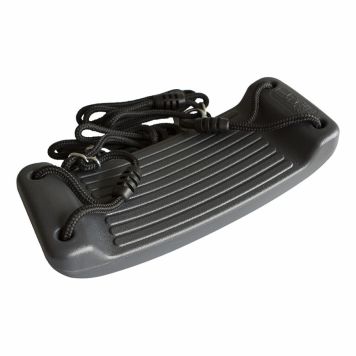 Plus gyngesæde plast gråsort 