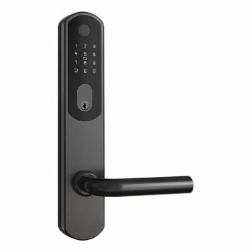 Jasa ellås guard rustfri stål sort