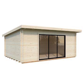 Palmako udestue Lea Slide Plus ubehandlet 19,4 m²