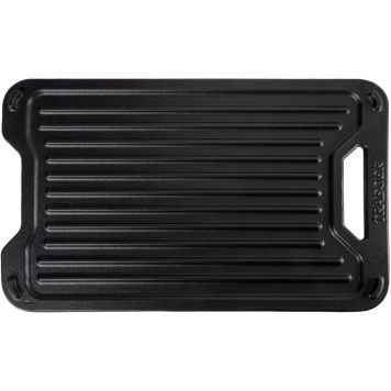 Traeger stegeplade vendbar støbejern L/XL 