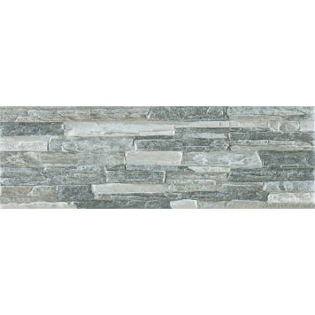 Vægflise Teide grå 17x52 cm 1,5 m²