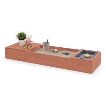 Muddy Buddy sandkasse Space Saver rosa 150x45 cm