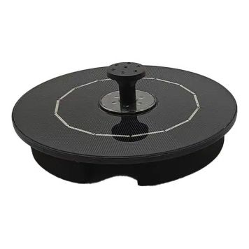 Pondteam solcelle fontæne springvand mini med LED
