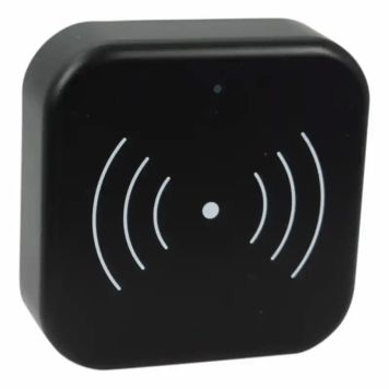 Jasa kortlæser Guard plast sort 