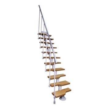 Atrium mini trappe grå 222-300 cm